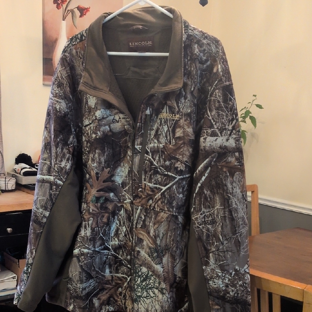 Mossy Oak Men's Camouflage Performance Jacket 4XL